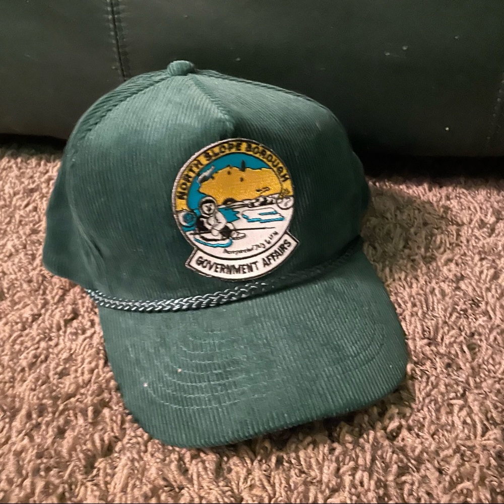 Vintage Alaska North Slope Borough Government Affairs SnapBack Hat